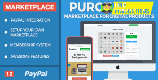 PURCHASIFY - MARKETPLACE FOR DIGITAL PRODUCTS NOT NULLED