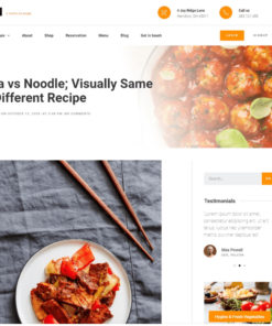 Bristol – Food Delivery & Catering Elementor Template Kit