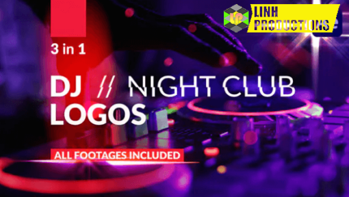 DJ Night Club Logos