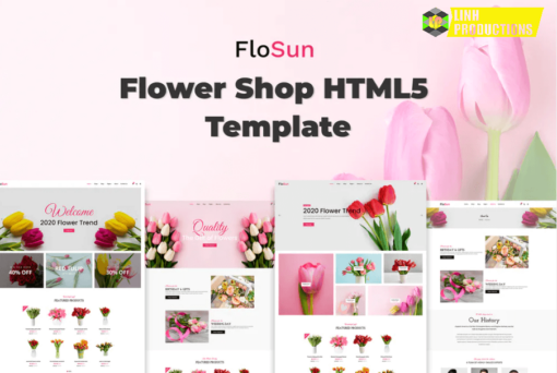 FLOSUN - FLOWER SHOP HTML5 TEMPLATE
