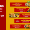 Food Channel Youtube Banner Template