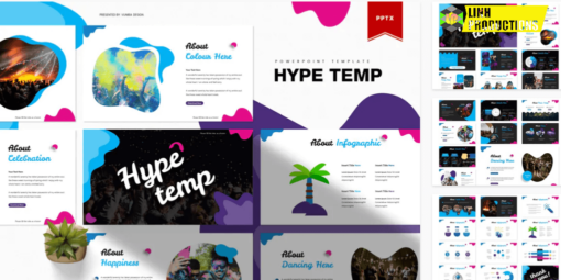 HYPE POWERPOINT TEMPLATE