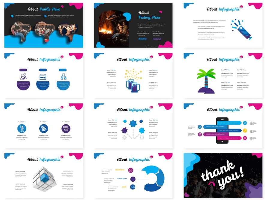 HYPE POWERPOINT TEMPLATE