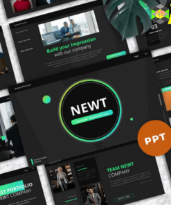 Newt - Company Profile Powerpoint Templates