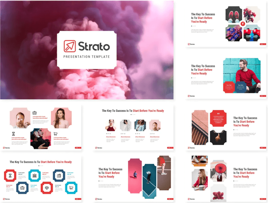 STRATO POWERPOINT TEMPLATE