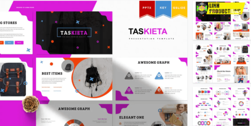 Taskieta Powerpoint, Keynote, Googleslide
