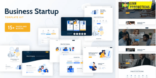 Vixus - Business Startup Template Kit