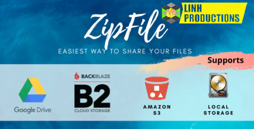 ZIPFILE : FILE SHARING MADE EASY &AMP; PROFITABLE. USE GOOGLE DRIVE, S3 AND BACKBLAZE TO HOST FILES
