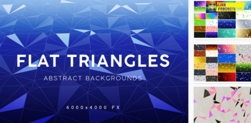 FLAT TRIANGLE BACKGROUNDS