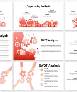 SWOT Analysis - Design Illustration for Powerpoint