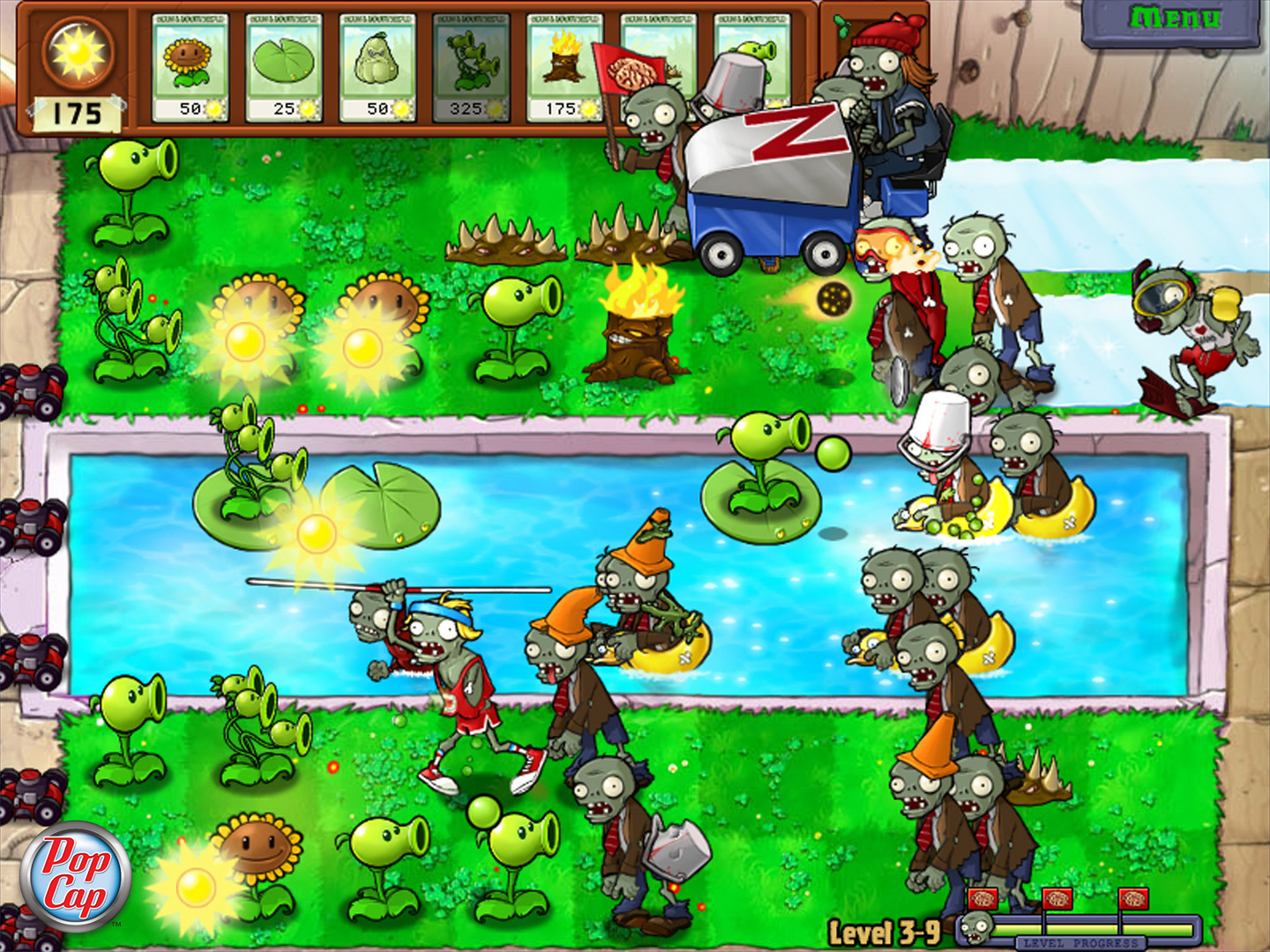 PLANTS VS ZOMBIES GAME OF THE YEAR EDITION