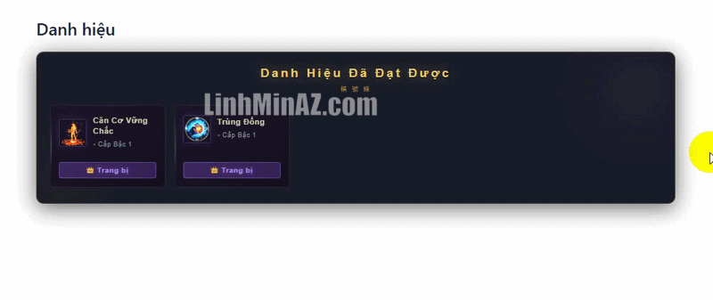 danh hieu page